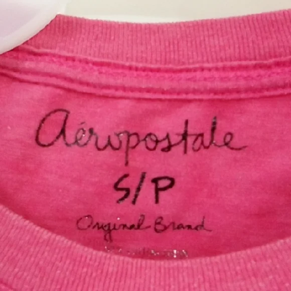 Aeropostale Pink Graphic Tee - Picture 4 of 6